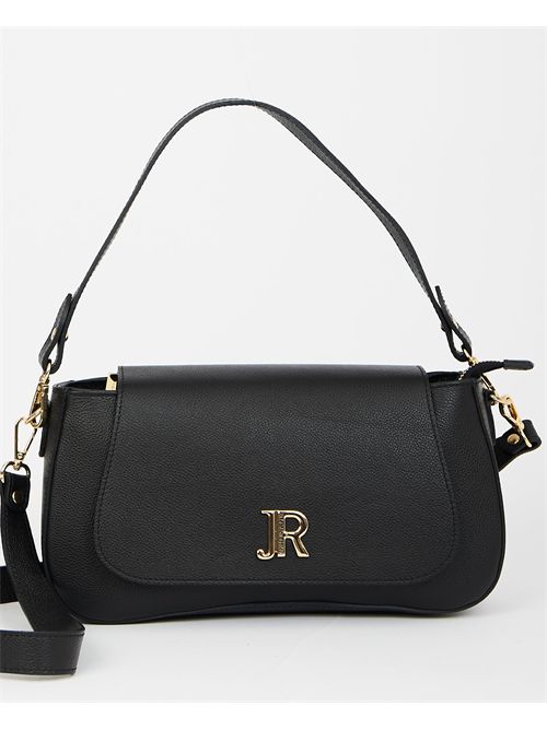 John Richmond Large Shoulder Bag with Strap JOHN RICHMOND | JR-W-1209JBLACK/GOLD